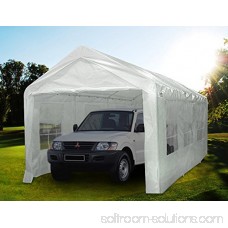 Quictent Carport Tent 10'x20' Large Car Canopy Window Style Sides